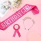 Birthday Girl Set - Rose Red - Sash, Crown, and Award Ribbon for Girls' Birthday Party Decorations